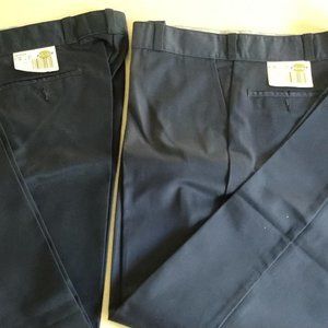 Two NWT Pairs Dickies Poly/Cotton Work Pants